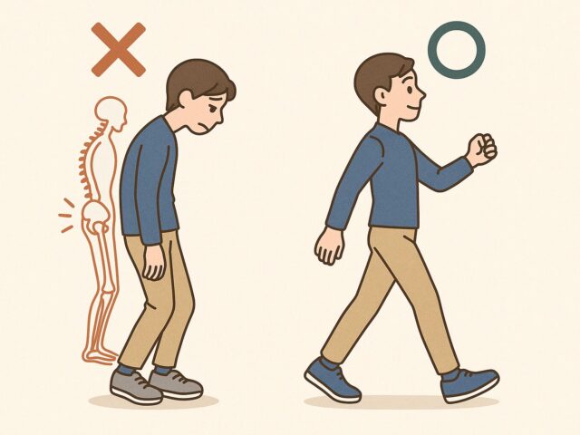 猫背が引き起こす問題｜